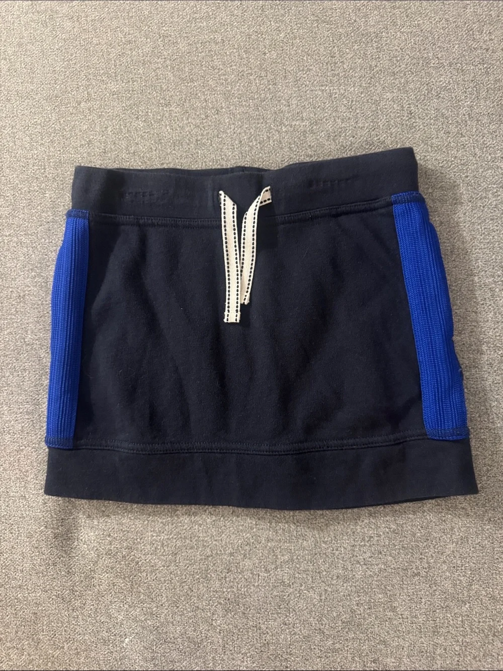 5/$15-Crewcuts Navy Blue Skirt with Royal Blue Side Panels size 4-5